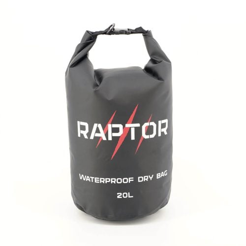 406 0032 100 Raptor vízálló szárazzsák 20 literes fekete V 03