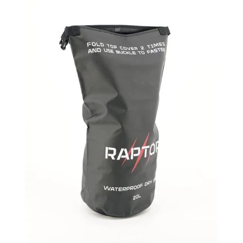 406 0032 100 Raptor Wasserdichter Packsack 20 Liter Schwarz V 05