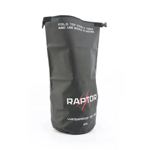 406 0033 100 Raptor Wasserdichter Packsack 40 Liter Schwarz V 05