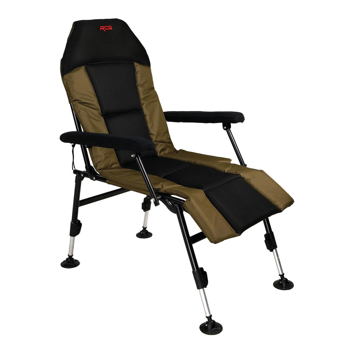 RCG Comfort XL Chair V2 - Olijfgroen - Verkrijgbaar bij Raptor