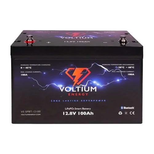 WEB 301 0100 100 Voltium Energy LifePO4 Smart Battery 12V 100Ah V 01