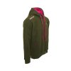 RAP DAM HOO OGP Raptor Hoodie Olijfgroen Roze V 01