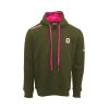 RAP DAM HOO OGP Raptor Hoodie Olijfgroen Roze V 02