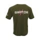 RAP DAM TSH OGP Raptor T shirt Olijfgroen Roze V 05