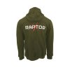 RAP HER HOO OGR Raptor Hoodie Olijfgroen Rood V 05