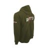 RAP HER HOO OGR Raptor Hoodie Olijfgroen Rood V 06