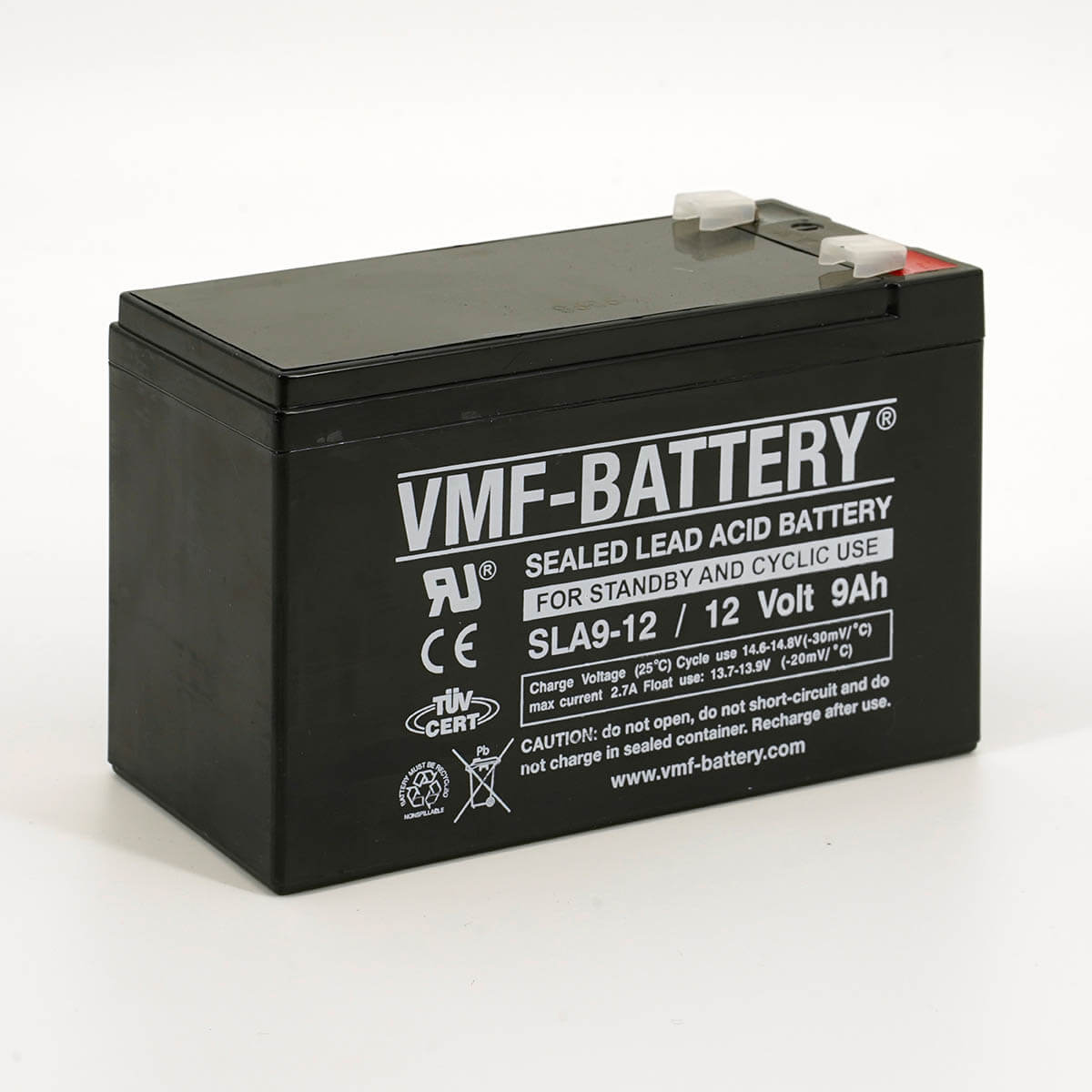 302 1009 100 VMF SLA 9 12 Batería de plomo ácido de ciclo profundo 12v 9Ah V 01
