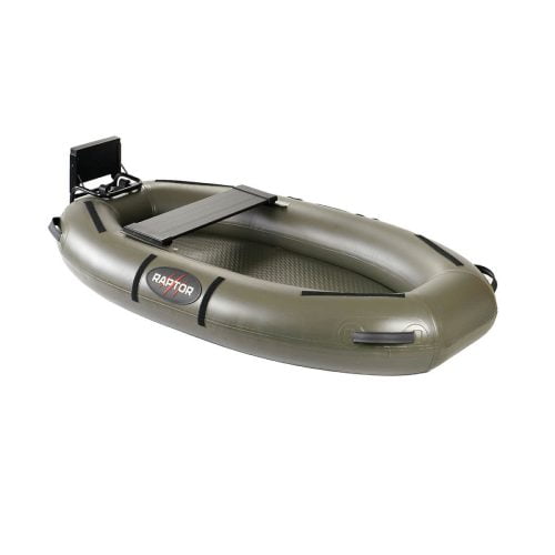 WEB 601 0008 260 Raptor Unhooking Mat Inflatable Oval incl Seat and Paddles XXXL Olive Green V 01