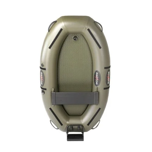 WEB 601 0008 260 Raptor Unhooking Mat Inflatable Oval incl Seat and Paddles XXXL Olive Green V 04