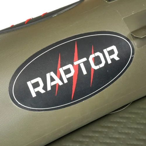 WEB 601 0008 260 Raptor Unhooking Mat Inflatable Oval incl Seat and Paddles XXXL Olive Green V 11