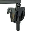 Detailfoto bevestiging spiegel Raptor Rod Pod Boat Mount zonder rod pod