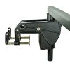Detailfoto bevestiging spiegel Raptor Rod Pod Boat Mount zonder rod pod