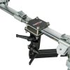 Detail foto bovenzijde Overzicht foto Raptor Rod Pod Boat Mount