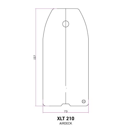 Boot Vloer Airdeck XLT 210
