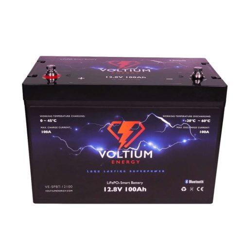 Batterie intelligente Voltium Energy LiFePO4 128V 100Ah