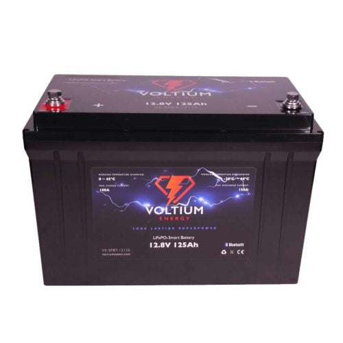 Batterie intelligente Voltium Energy LiFePO4 128V 125Ah