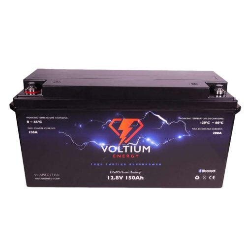 Voltium Energy LiFePO4 Smart Batterie 128V 150Ah