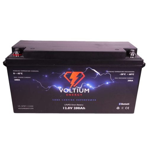 Voltium Energy LiFePO4 Smart battery 128V 200Ah