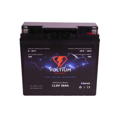 Batterie intelligente Voltium Energy LiFePO4 128V 20Ah