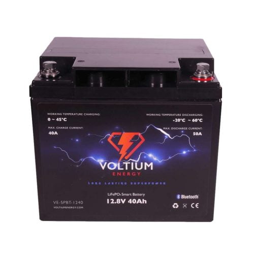 Batterie intelligente Voltium Energy LiFePO4 128V 40Ah