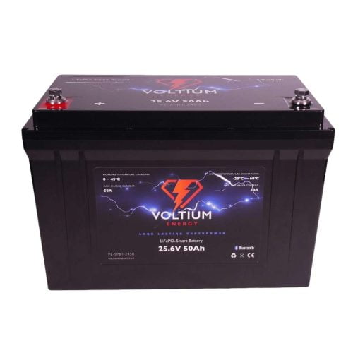 Voltium Energy LiFePO4 Batteria intelligente 256V 50Ah