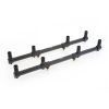 RCG Buzzer Bars Quick Quad voorzijde, aluminium balk voor vier hengels