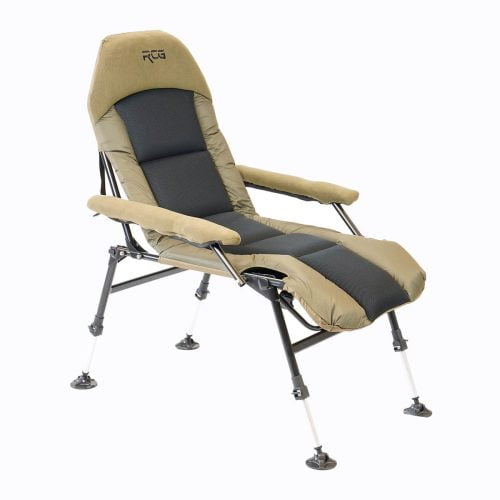 WEB 407 0005 260 RCG Carp Gear Chair Comfort Liege Olivgrün V 01