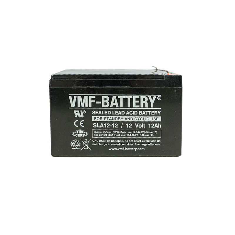VMF SLA 12 12 accu voorkant