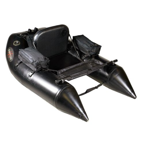 WEB 105 9180 100 Raptor Belly Boat 180 Wide Pointed With Bags Black V 01
