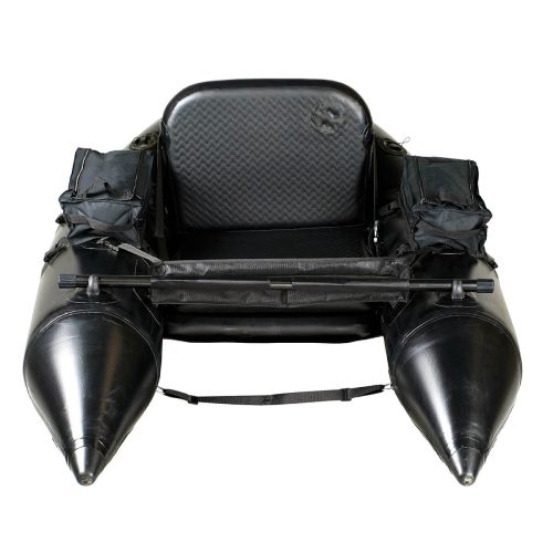 WEB 105 9180 100 Raptor Belly Boat 180 Wide Pointed With Bags Black V 06