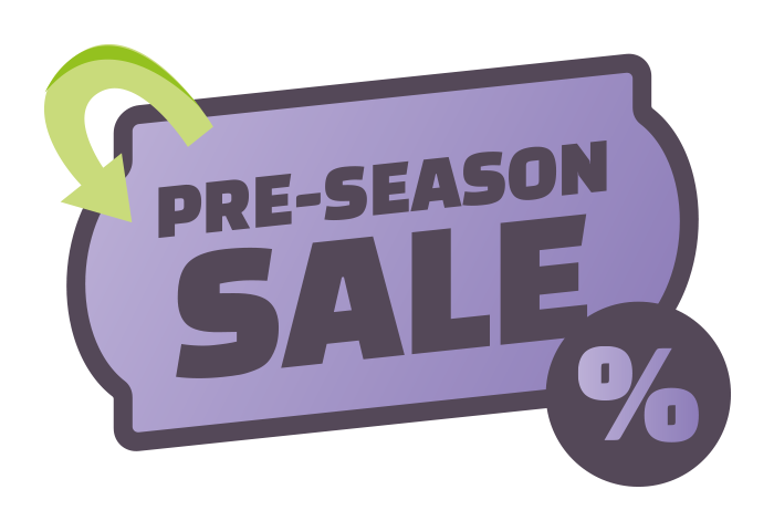 Pre Season Sale Logo