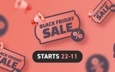 De Black Friday Sale start 22 november!