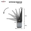 Raptor Drain Plug van kunststof met rubberen afdichting – 23 mm