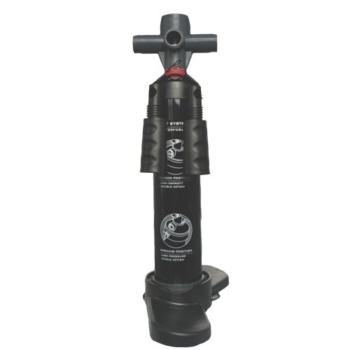 Overzicht foto achterzijde Raptor AirFlow Handpomp 2 BAR