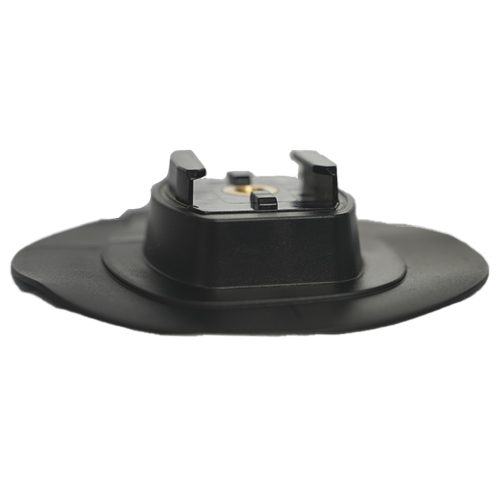 Overzichtsfoto van Raptor GoPro Mount Pad met schroefdraad en slide in voor het bevestigen van de GoPro of Action Cam