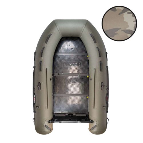 Raptor X-wide 270 Dark Camouflage Composiet vloer