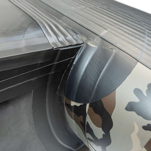 Detailfoto Raptor X-wide 270 Dark Camouflage Composiet vloer