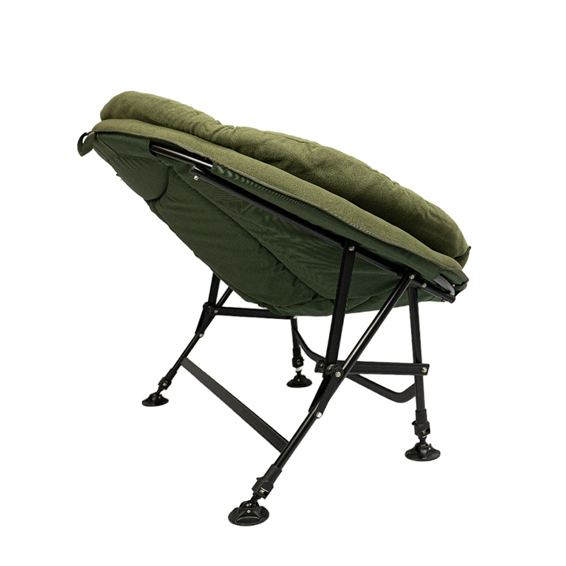 RCG Orbit Chair – comfortabele moon chair met microfleece en verstelbare poten overzicht foto achterkant