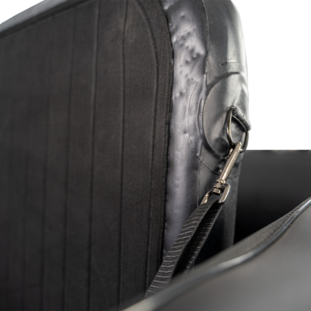 Raptor BellyBoat incl tassen detailfoto stoel
